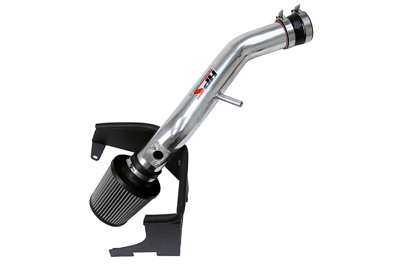 HPS Shortram Air Intake Kit 2014-2017 Lexus IS350 3.5L V6, Includes Heat Shield, Polish