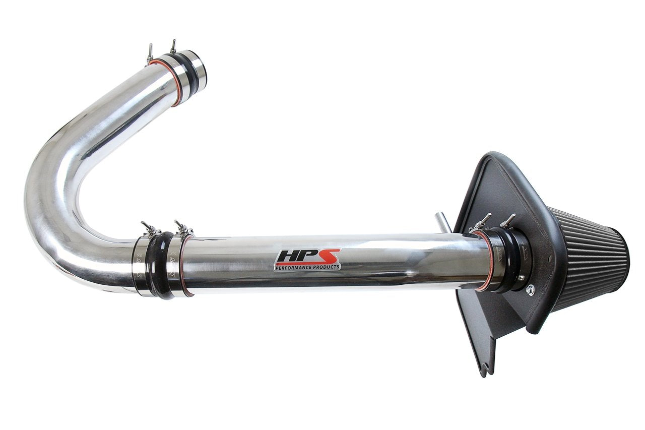 HPS Shortram Air Intake Kit 2011-2018 Dodge Challenger 3.6L V6, Includes Heat Shield, 827-624