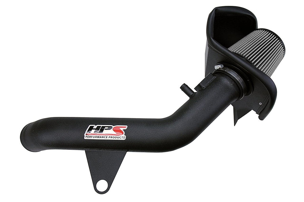 HPS Shortram Air Intake Kit 2014-2016 BMW M235i F22 3.0L Turbo N55, Includes Heat Shield, Black