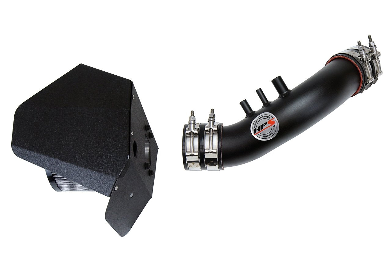 HPS Shortram Air Intake Kit 1989-1995 Toyota 4Runner 3.0L V6, Includes Heat Shield, Black