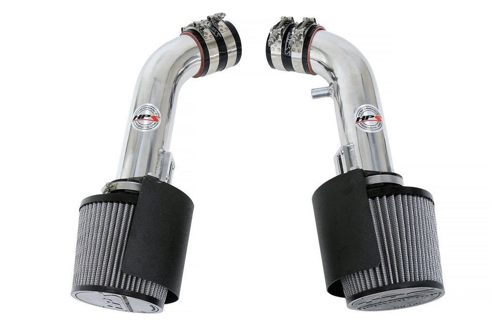 HPS Performance HPS Shortram Air Intake Kit Nissan 2009-2020 370Z 3.7L V6, Includes Heat Shield, 827-706