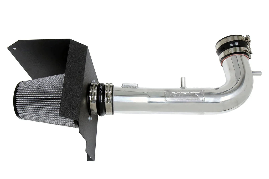 HPS Performance Air Intake Kit 2014-2018 GMC Sierra 1500 6.2L V8, Includes Heat Shield, 827-707