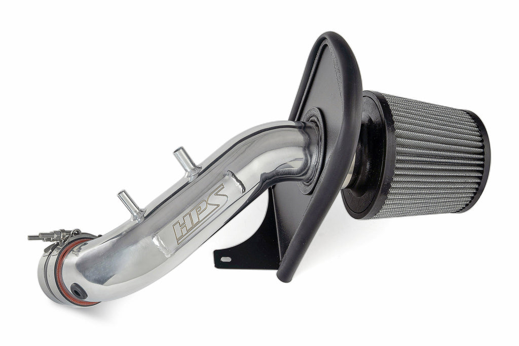 HPS Performance Air Intake Kit with Heat Shield, 2003-2006 Honda Accord 2.4L without MAF sensor, 827-737