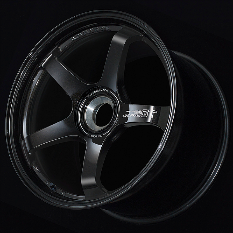 Advan GT for Porsche 19x12.0 / +63 Offset / 5x130 / 71.6mm Bore / Racing Titanium Black YAQ9O63PTBP