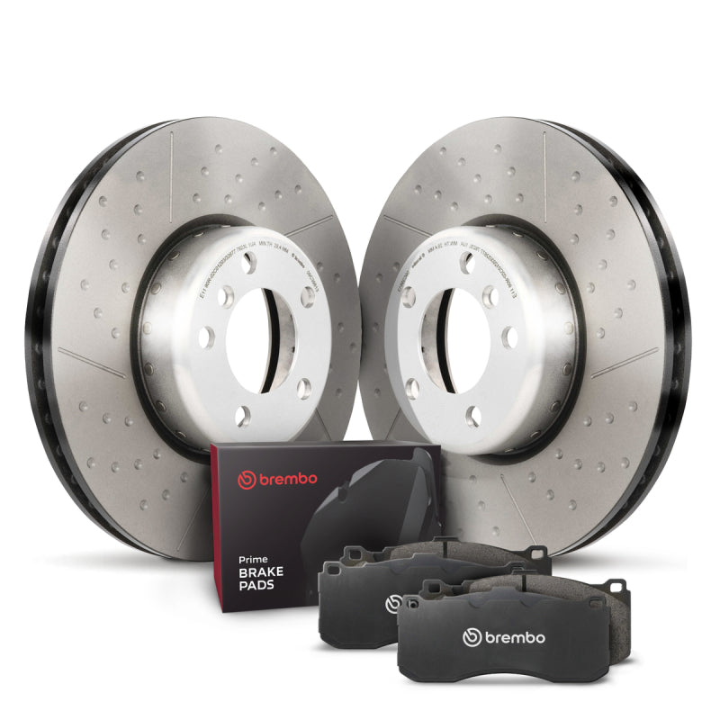 Brembo OE 12-15 BMW 328i/14-15 428i Rear Disc Brake Kit KT04261