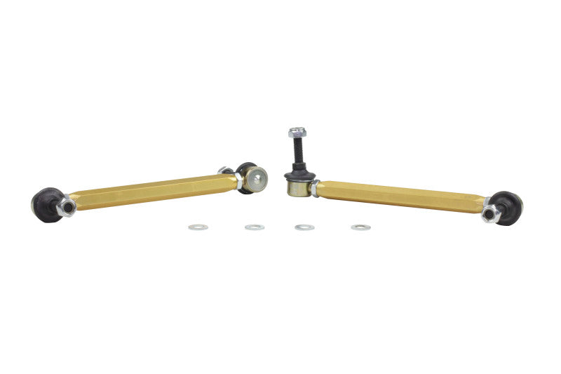 Whiteline Sway Bar Link Kit Heavy Duty Adj Steel Ball Mini Cooper 2001-2010 (view 1)
