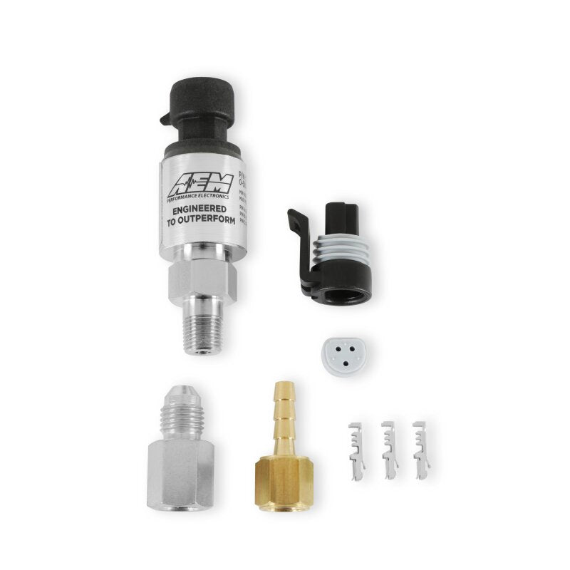 AEM Electronics 3.5 Bar or 50 PSIa Stainless Sensor Kit (view 2)
