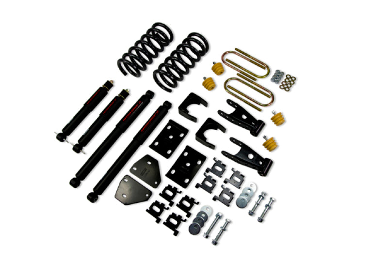 Belltech 02-05 Dodge Ram 1500 (Quad Cab) 2" F/5" R W/ ND2 Shocks (view 1)
