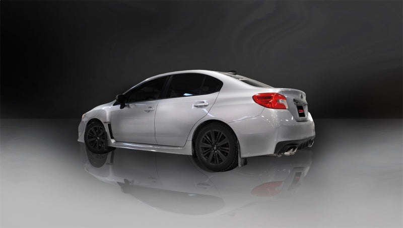 Corsa Performance Catback Exhaust System W/ Polished Tips Subaru WRX STI 2015+ (view 2)