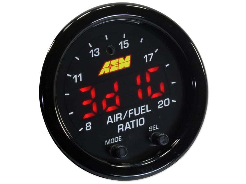AEM Electronics X-Series Wideband UEGO AFR Sensor Controller Gauge with X-Digital Tech (view 2)