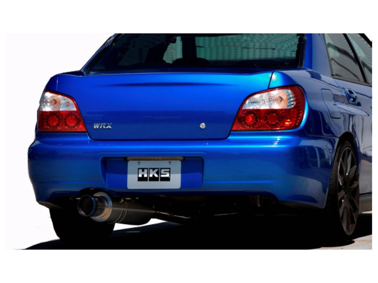 HKS Racing Muffler Impreza GDA, GDF (view 1)