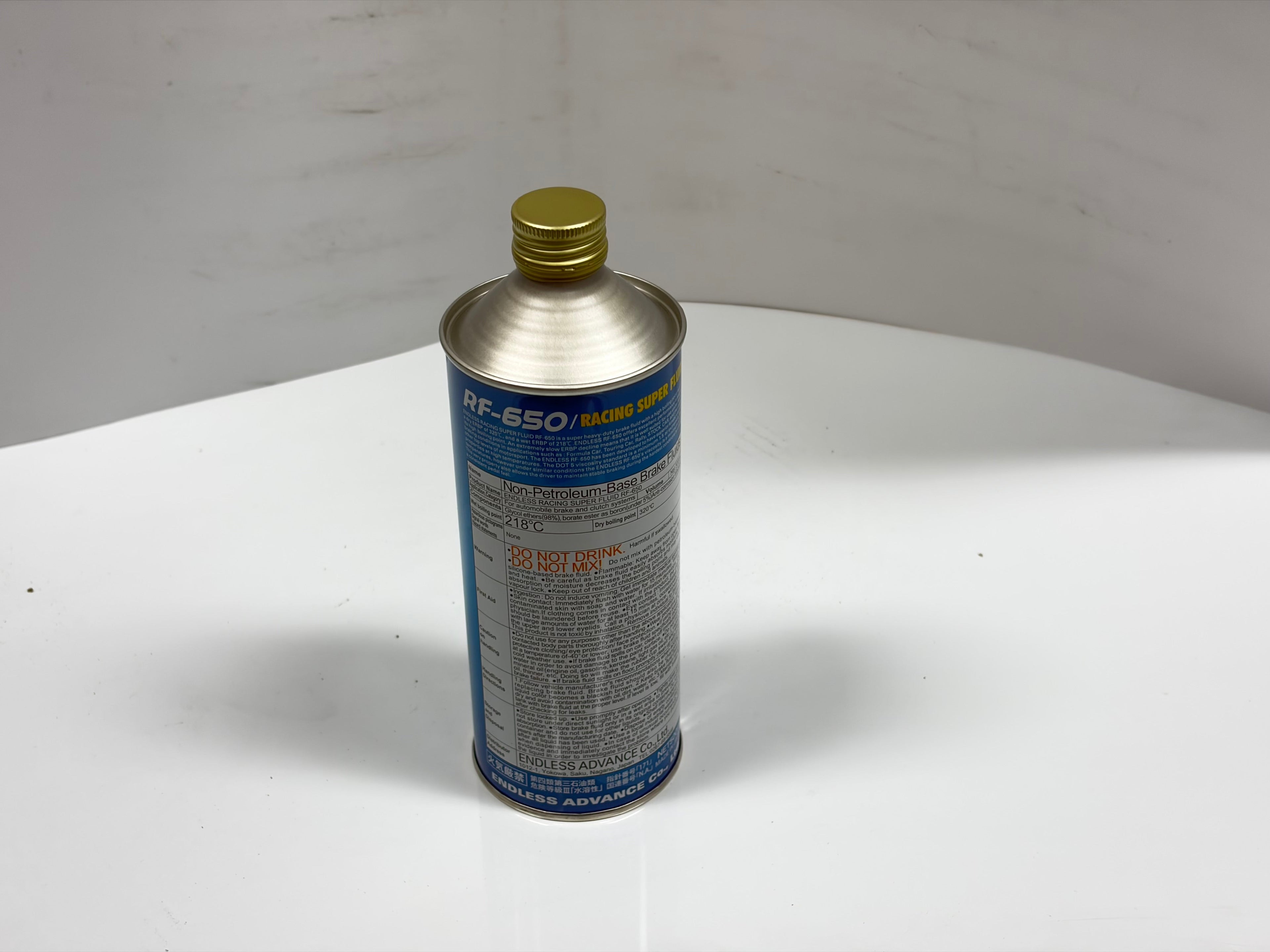 Endless RF‑650 Racing Brake Fluid 500 mL - 613°F Dry Boiling Point, Motorsport Grade RF650 (view 4)