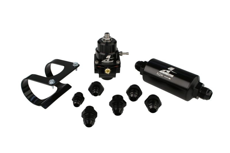 Aeromotive Bypass Carb Regulator System, Fuel, Stealth, Filter, Filter Bracket (view 3)