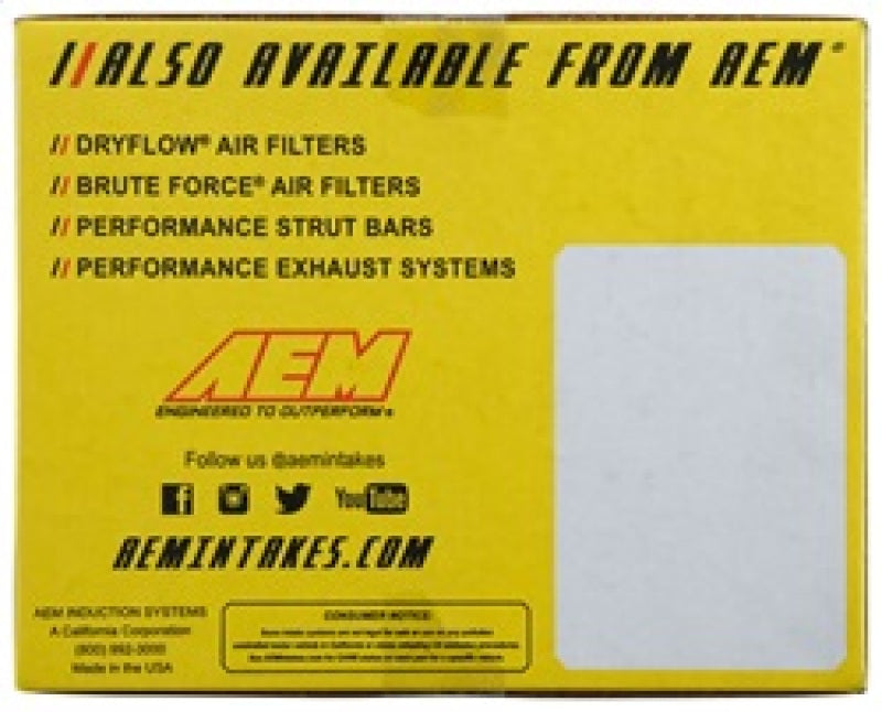 AEM Induction AEM 00-06 VW Jetta 1.8T/ Golf 1.8T Silver Cold Air Intake 21-493C