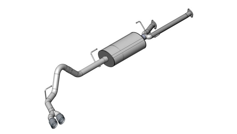 Corsa Performance 11-14 Toyota Tundra Double Cab/Crew Max 5.7L V8 Polished Sport (view 3)