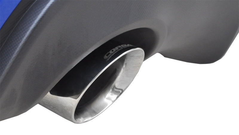 Corsa Performance 12-14 Scion FRS / Subaru BRZ Polished Sport Cat-Back Exhaust (view 2)