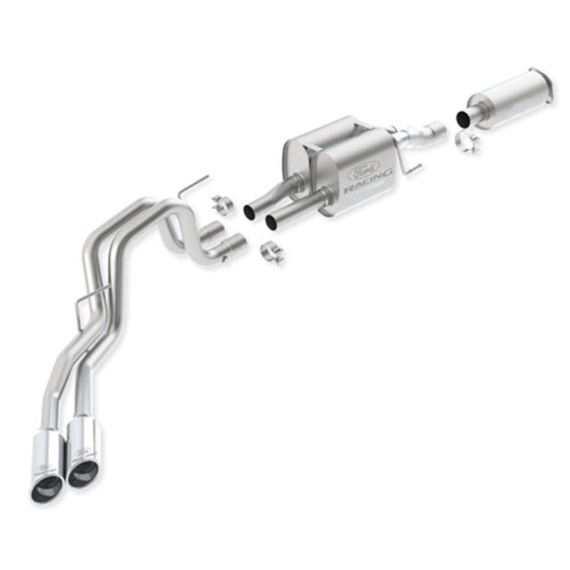 Ford Performance Parts Exhaust Touring Cat-Back 6.2L 145WB F150 Raptor (view 1)