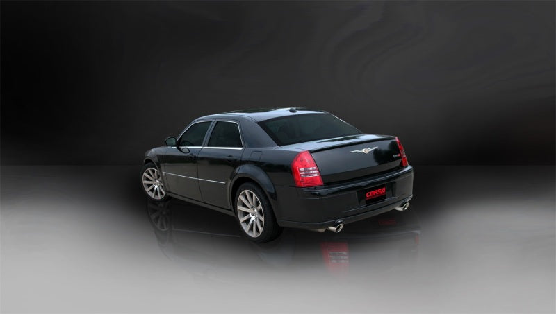 Corsa Performance 05-10 Dodge Charger No Towing Hitch SRT-8 6.1L V8 Polished Xtreme (view 3)