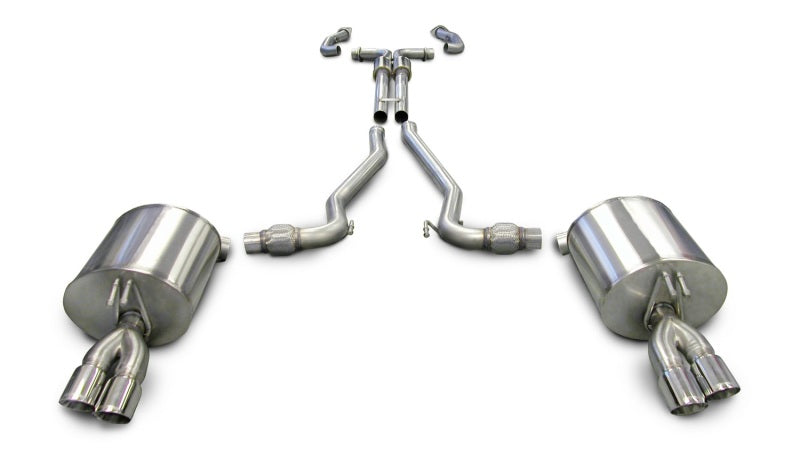 Corsa Performance 08-09 Pontiac G8 GXP 6.0L V8 Polished Sport Cat-Back + XO Exhaust (view 1)