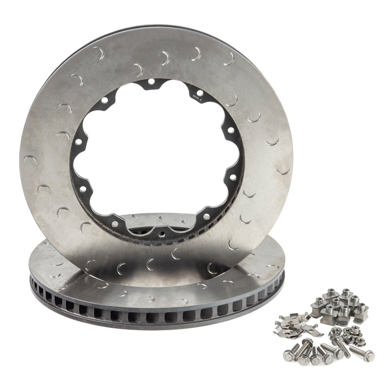 Alcon Nissan R35 GT-R Gen 1 Front Right 380X34mm Rotor Ring Kit DKF2222X756C24R