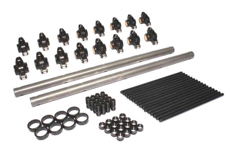 Comp Cams Ultra Pro Magnum Shaft Rockers / Hi-Tech Pushrods (view 1)