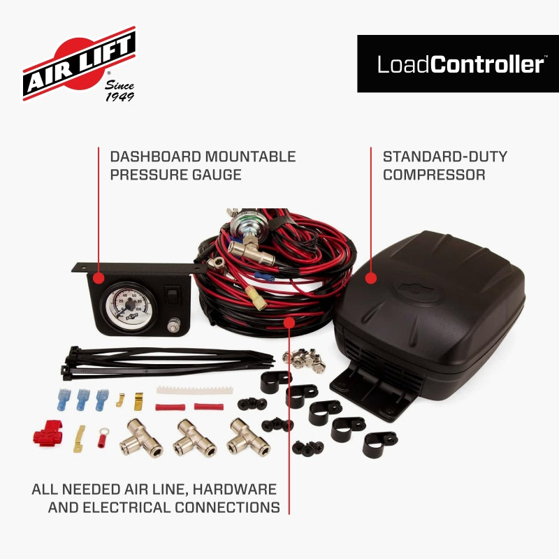 AIRLIFT Load Controller II - Single Gauge w/ Lps 5 PSI Min. (view 14)