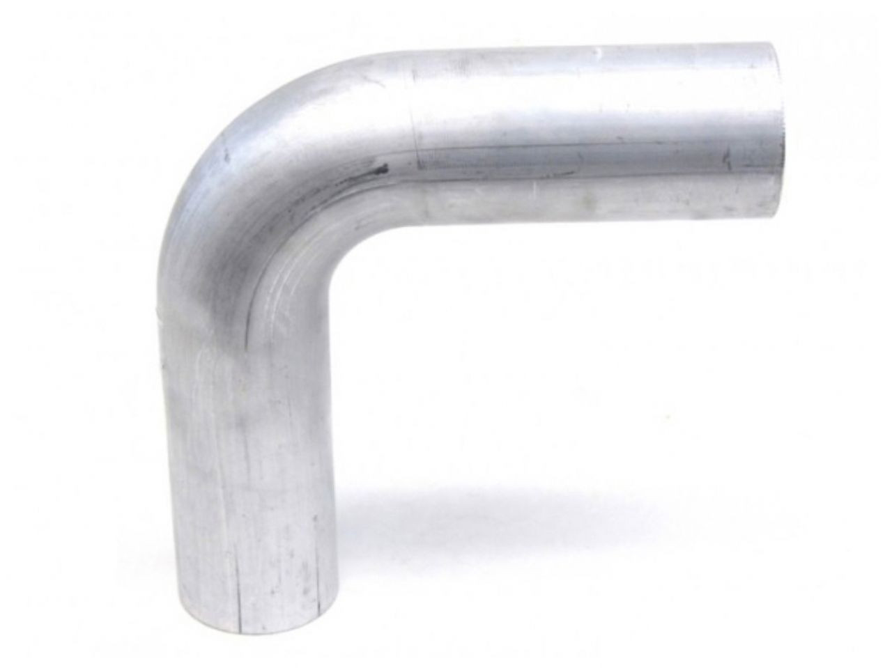 HPS Performance Products HPS 1-3/8" OD 90 Degree Bend 6061 Aluminum Elbow Pipe Tubing 16 Gauge, Mandrel Bent, Mill Finish (view 1)