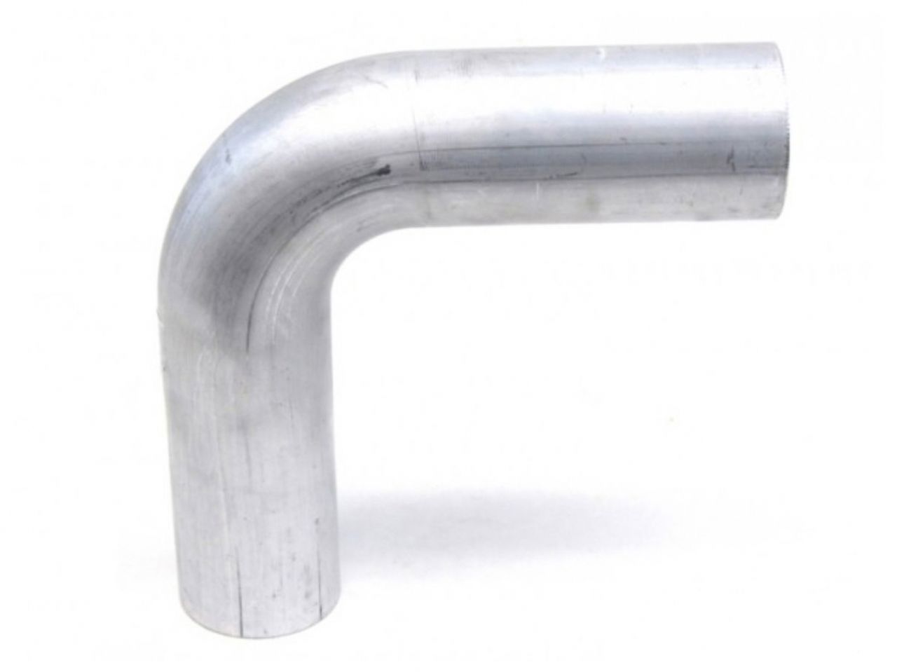 HPS Performance Products HPS 3-1/8" OD 90 Degree Bend 6061 Aluminum Elbow Pipe Tubing 16 Gauge w/ 5" CLR (view 1)