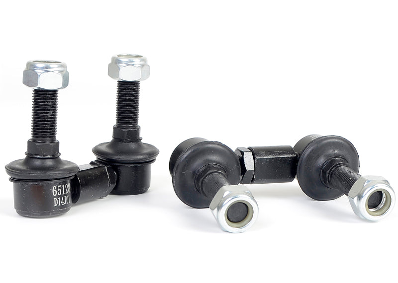 Whiteline Sway Bar Link Kit Heavy Duty Adj Steel Ball Nissan GT-R 2009-2011 (view 1)