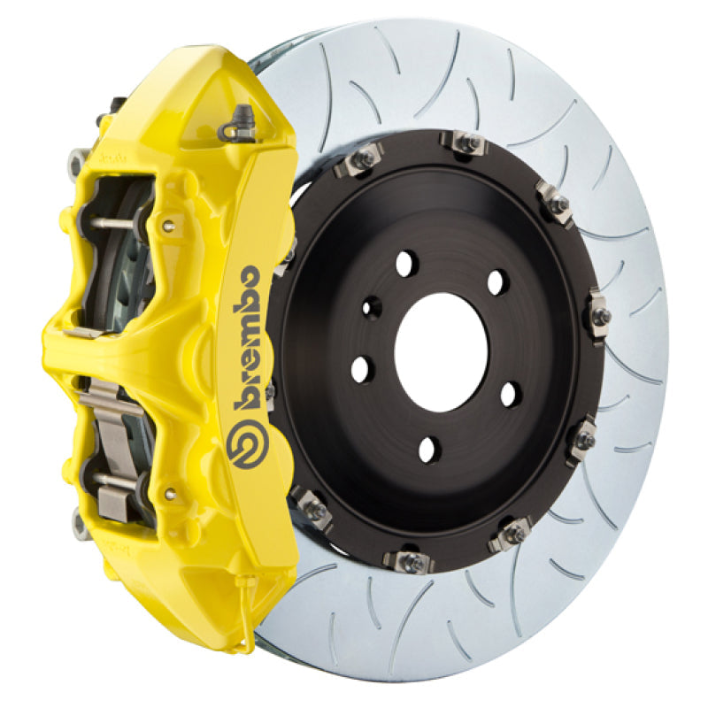 Brembo 25+ BMW X3 30 xDrive (G45) Front GT BBK 6 Piston Cast 380x34 2pc Rotor Slotted Type3 - Yellow 1N3.9093A5