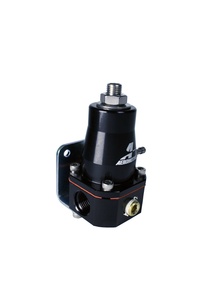 Aeromotive EFI Regulator, Billet, 2x -6 Inlet & -6 Return, (Black Anodized) (view 11)