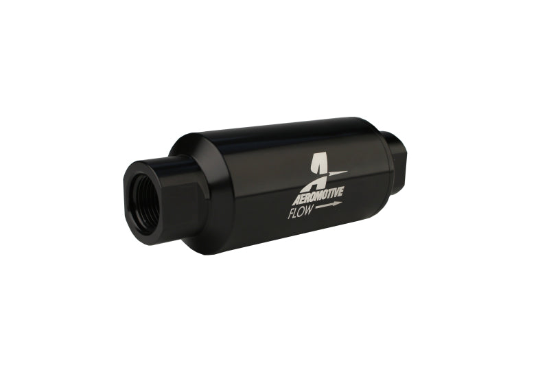 Aeromotive 100 Micron, ORB-10 Black Fuel Filter (view 12)