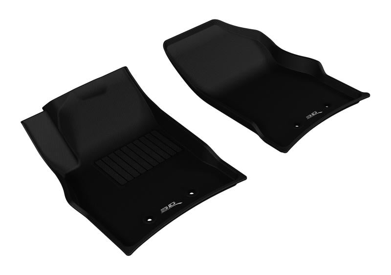 3D MAXpider 2014-2016 Cadillac ELR Kagu 1st Row Floormat - Black L1CD00911509