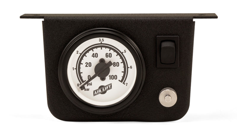 AIRLIFT Load Controller II - Single Gauge w/ Lps 5 PSI Min. (view 5)