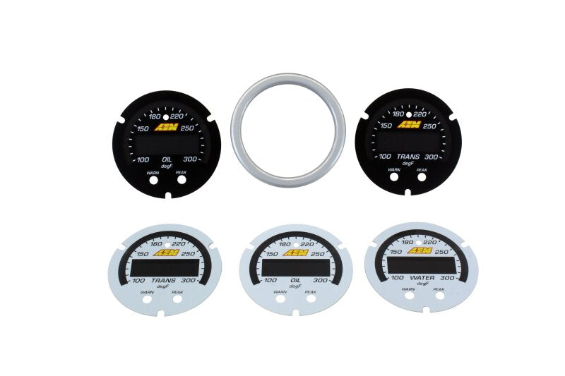 AEM Electronics Instrument Trim Ring Set (view 3)