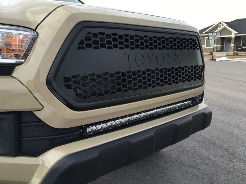 Cali Raised LED Cali Raised 2016-2023 Toyota Tacoma 32In Lower Bumper Flush Light Kit - Single Light Bar/No Switch CR2851