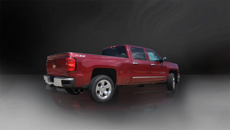 Corsa Performance 14 GM Sierra/Silverado 1500 Crew/Dbl / Short/Std. Bed 6.2L V8 Black (view 2)