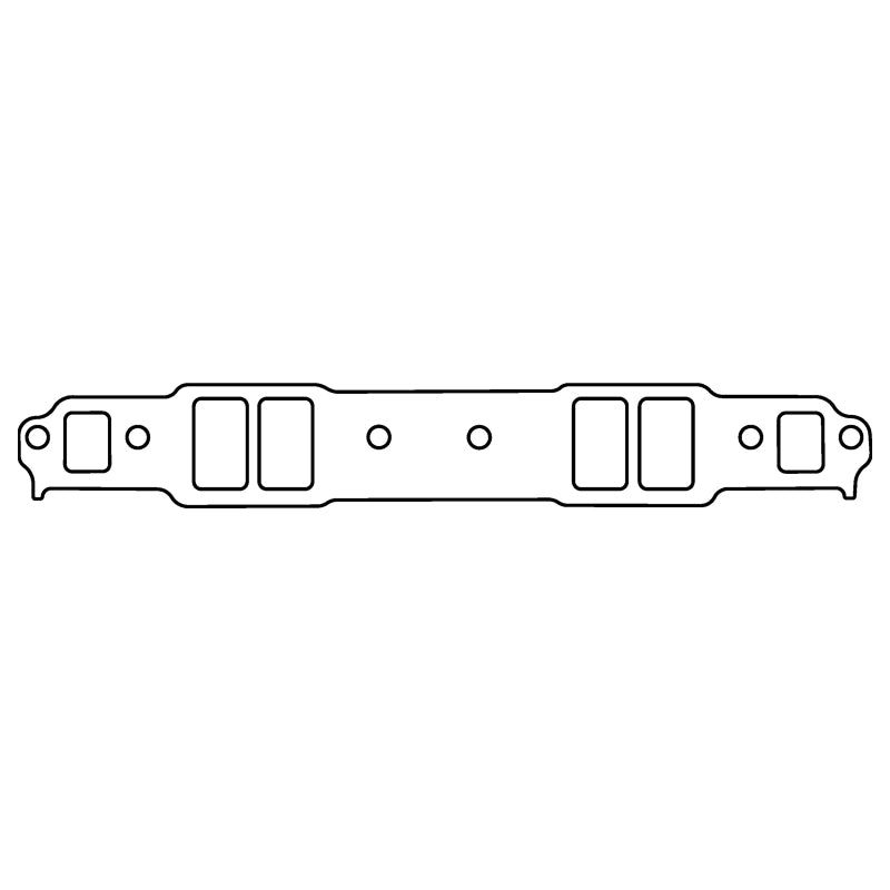 Cometic Gasket Cometic Chevy Gen1 Small Block V8 .125in Fiber Intake Mani Gskt Set-1.240in x 2.100in Rectangle Port C5542-125