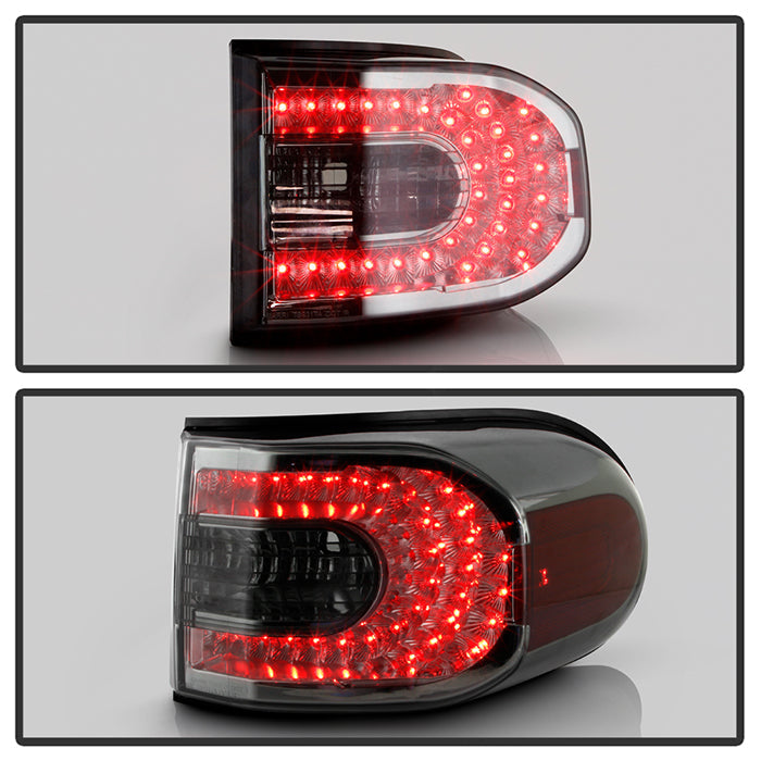 SPYDER Xtune Toyota Fj Cruiser 07-14 LED Tail Lights Smoke ALT-CL-TFJ07-LED-SM 5070586