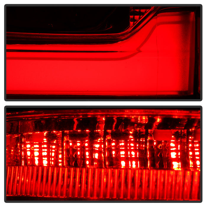 SPYDER Xtune 18-21 Chevrolet Traverse Red/Clear Full LED Tail Light - OE Outer Left 9957628
