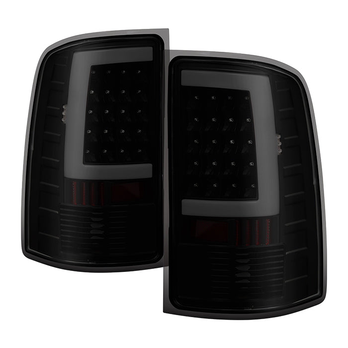 SPYDER xTune 07-13 GMC Sierra 1500 LED Tail Lights - Black Smoke (ALT-ON-GS07-G2-LED-BSM) 9038518