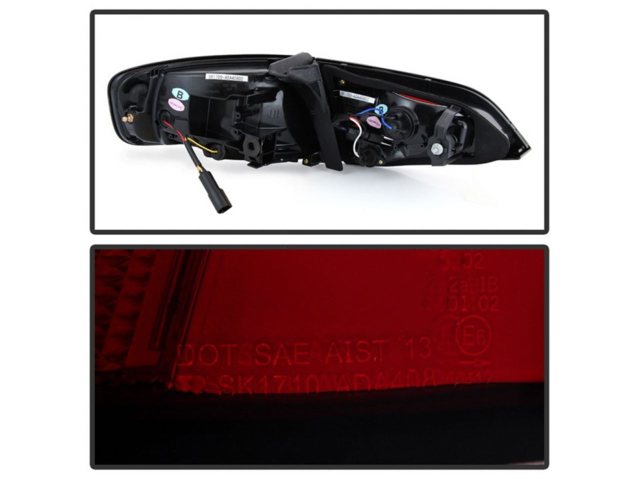 Spyder Audi A4 09-12 4Dr LED Tail Lights - LED Model Only (view 1)