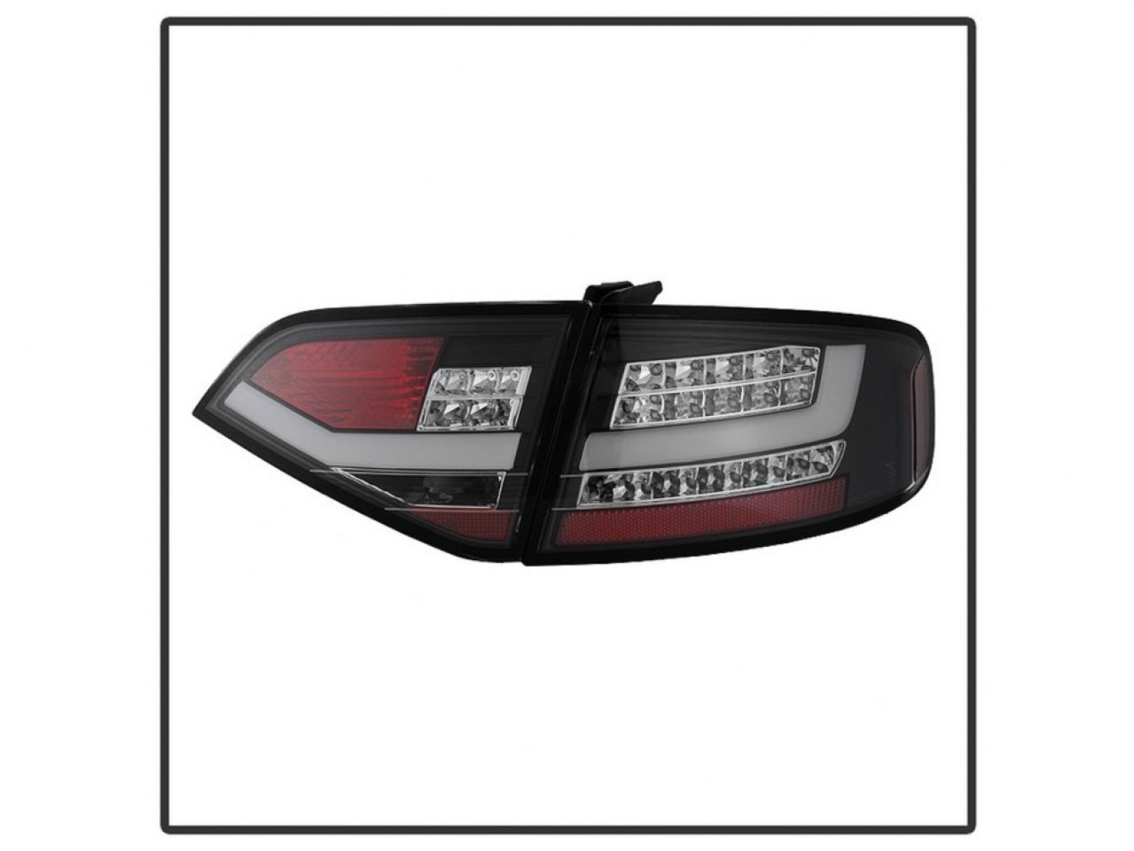 Spyder Audi A4 09-12 4Dr LED Tail Lights - Incandescent Model Only (view 1)