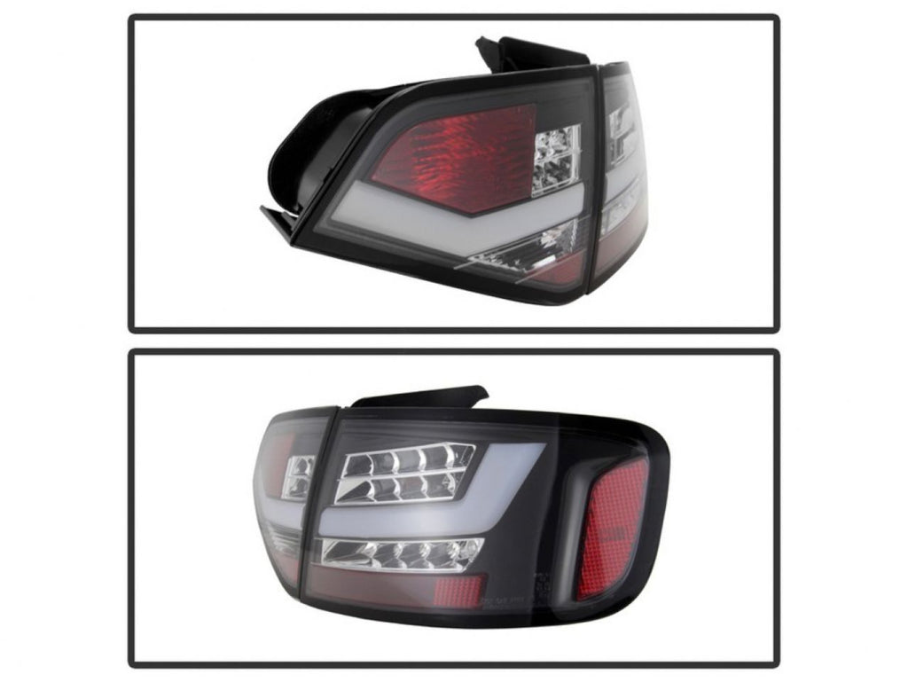 Spyder Audi A4 09-12 4Dr LED Tail Lights - Incandescent Model Only (view 2)