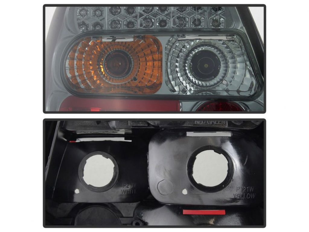 Spyder Audi A4 96-01 LED Tail Lights - Smoke (view 3)