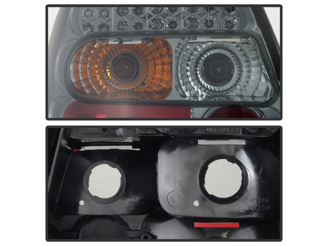 Spyder Audi A4 96-01 LED Tail Lights - Smoke (view 3)