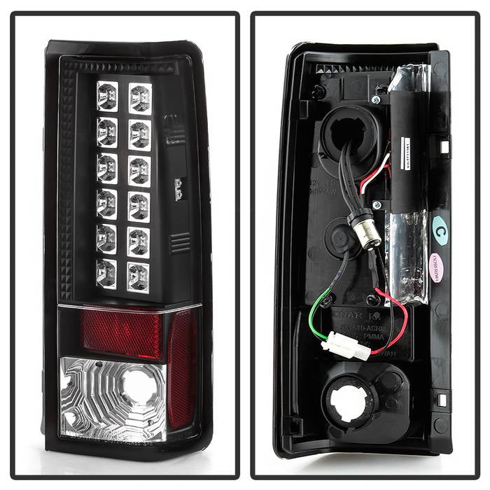 Spyder Chevy Astro/Safari 85-05 LED Tail Lights Black ALT-YD-CAS85-LED-BK 5001023