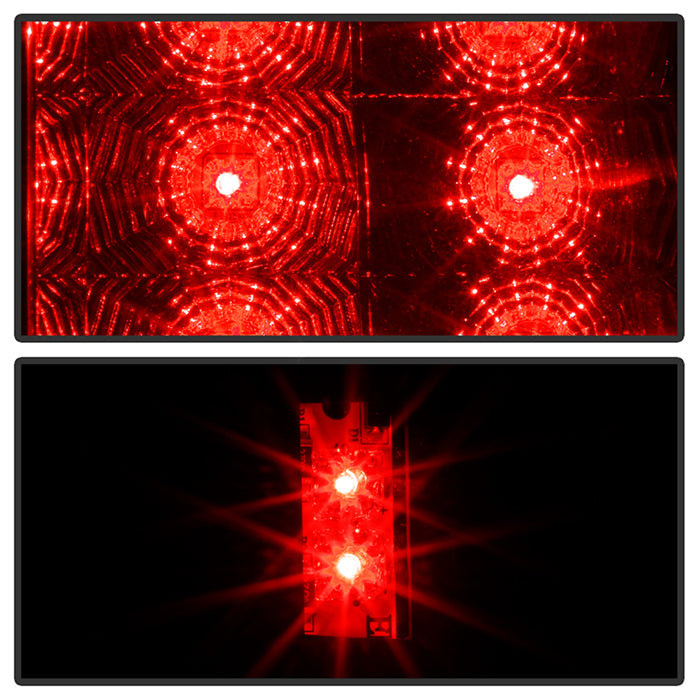 Spyder Chevy Avalanche 07-13 LED Tail Lights Black ALT-YD-CAV07-LED-BK 5032461