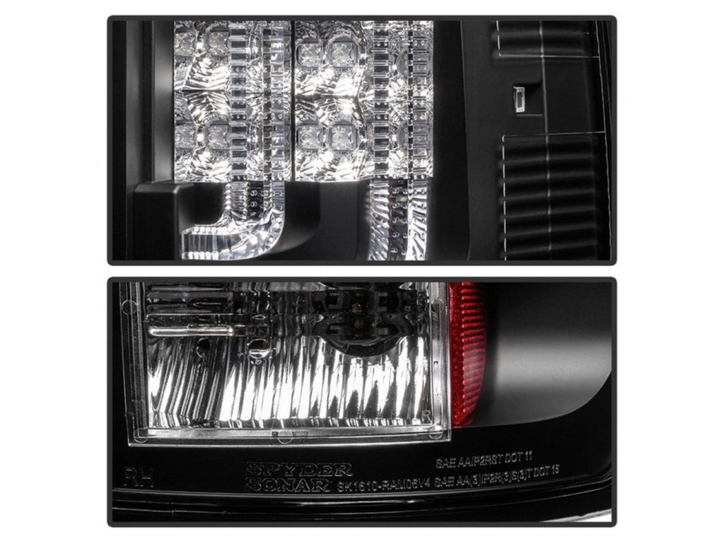 Spyder Dodge Ram 07-08 1500 / Ram 07-09 2500/3500 Version 2 LED Tail Lights (view 3)