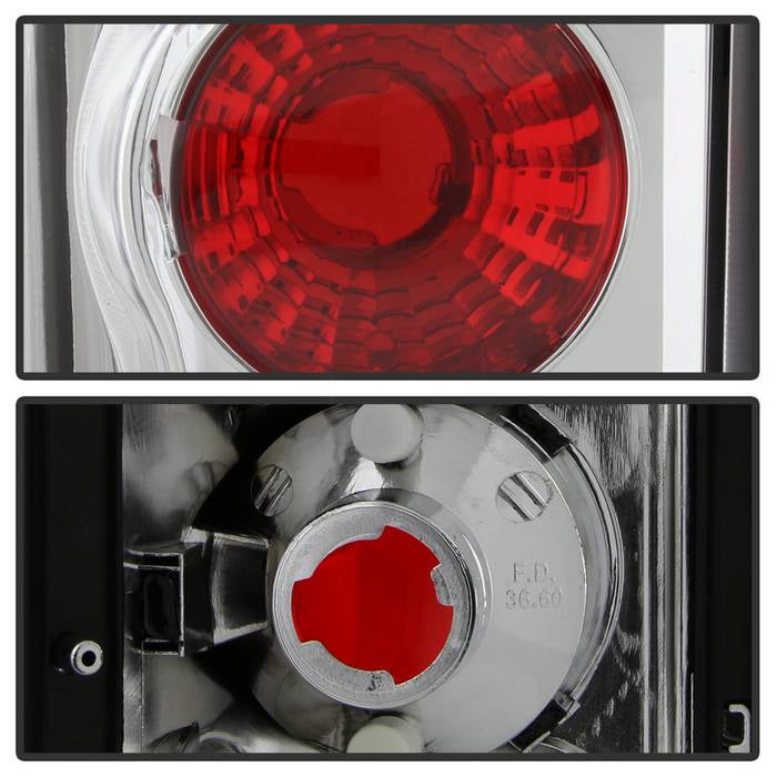 Spyder Ford Excursion 00-06/Econoline 150/250/350/450/550 95-06 Euro Tail Lights Chrm ALT-YD-FEC00-C 5002921
